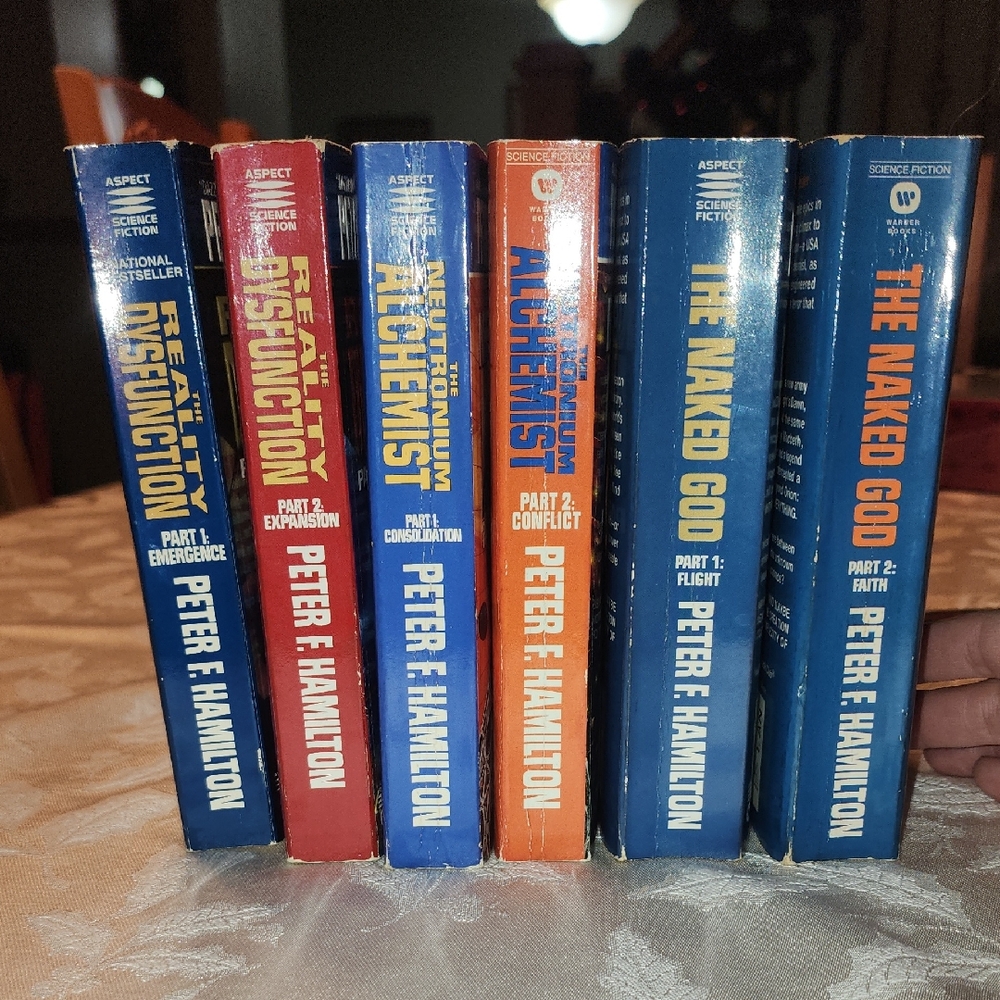 Peter F. Hamilton Book Series Set